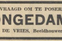 19590324 Nieuwsblad van het Noorden - Jongedame