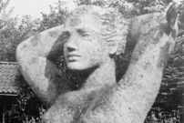 Jonge vrouw op De Geerkamp in Glimmen